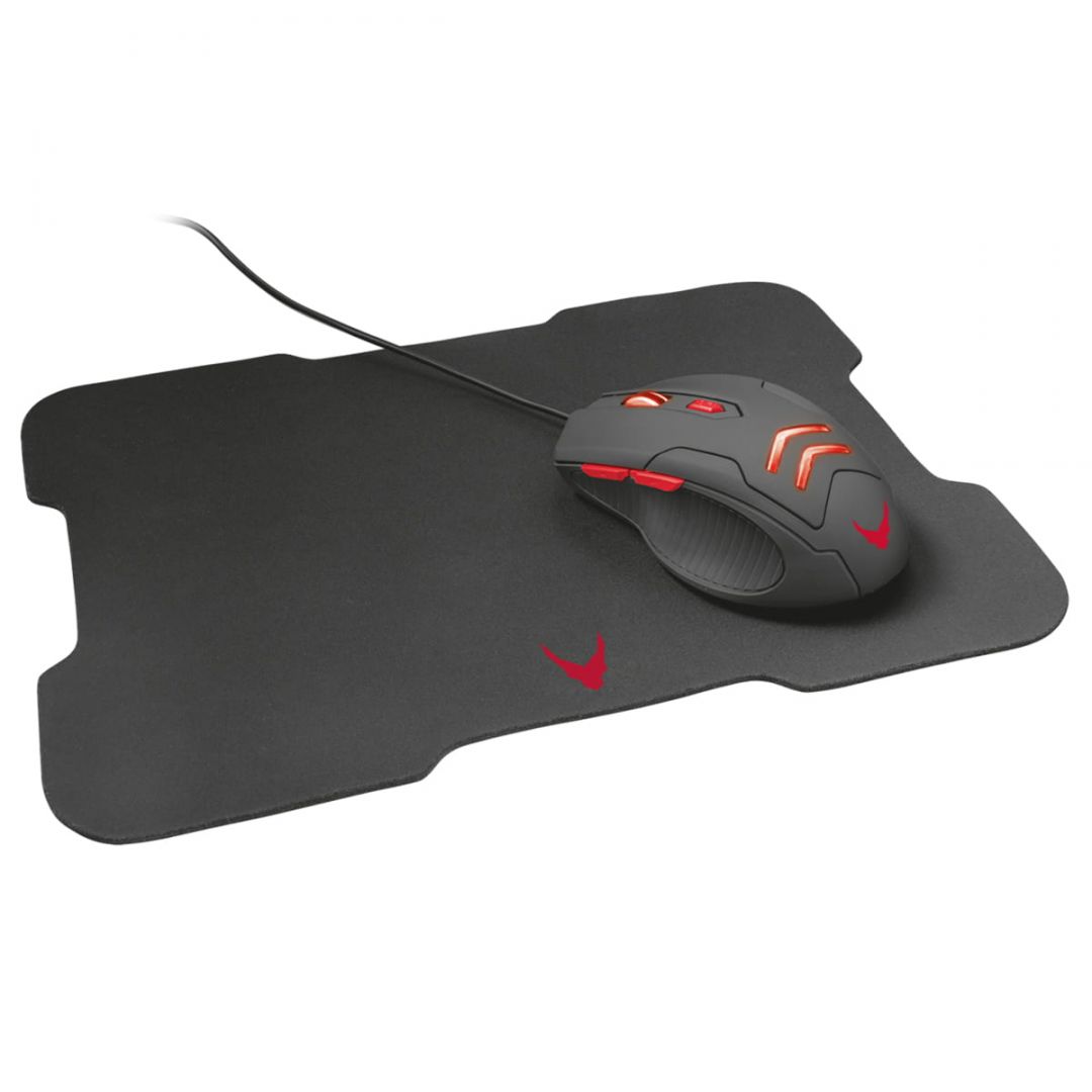 Egér Platinet Omega Varr 800 Gaming mouse Set Black