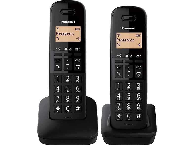 Telefon Panasonic KX-TGB612PDB DECT Black