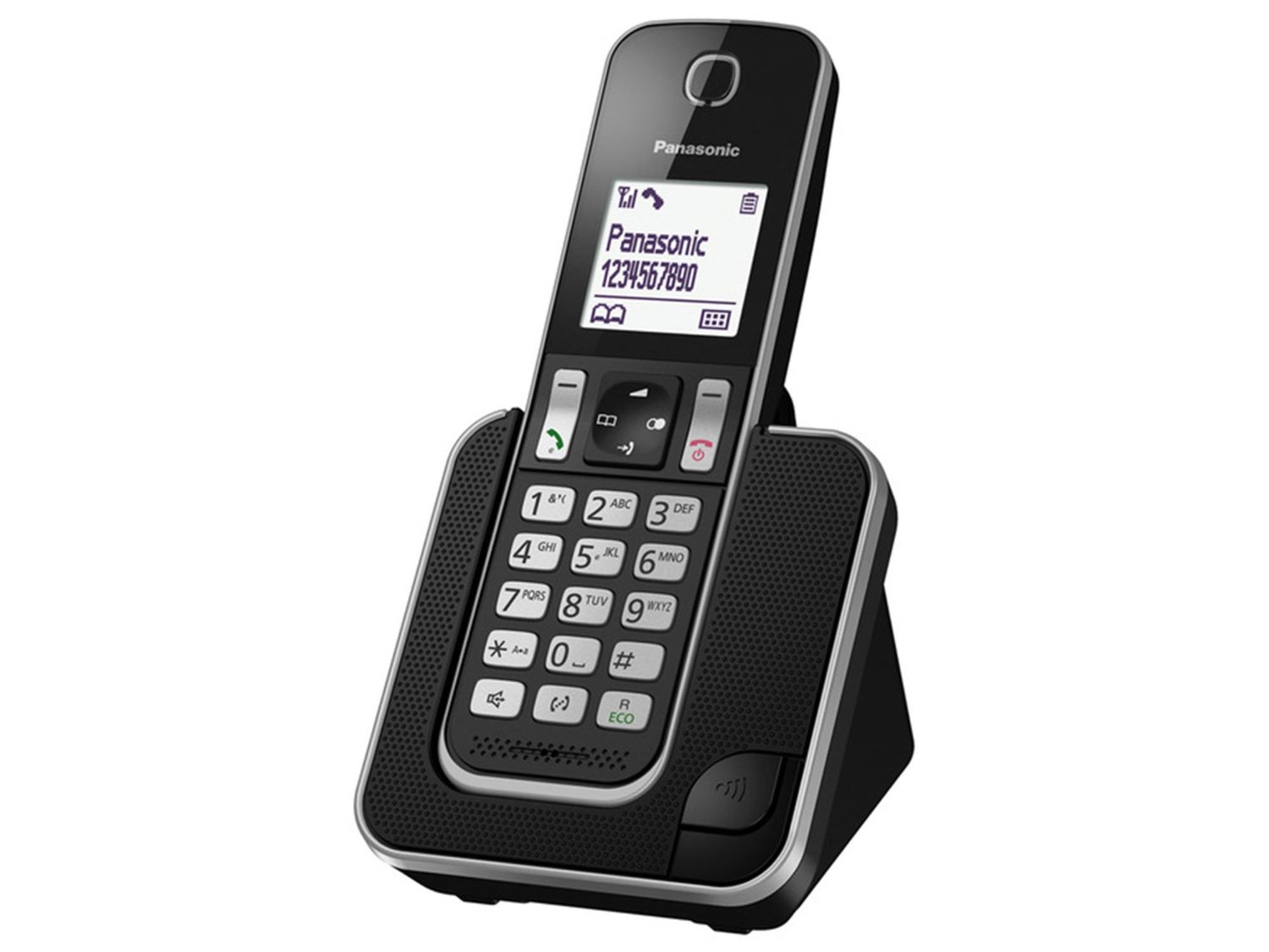 Telefon Panasonic KX-TGD310PDB DECT Black