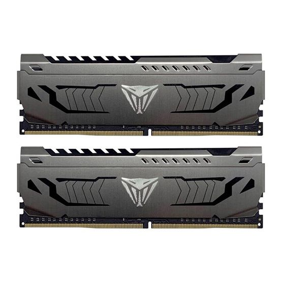 Memória Patriot 16GB DDR4 3200MHz Kit(2x8GB) Viper Steel