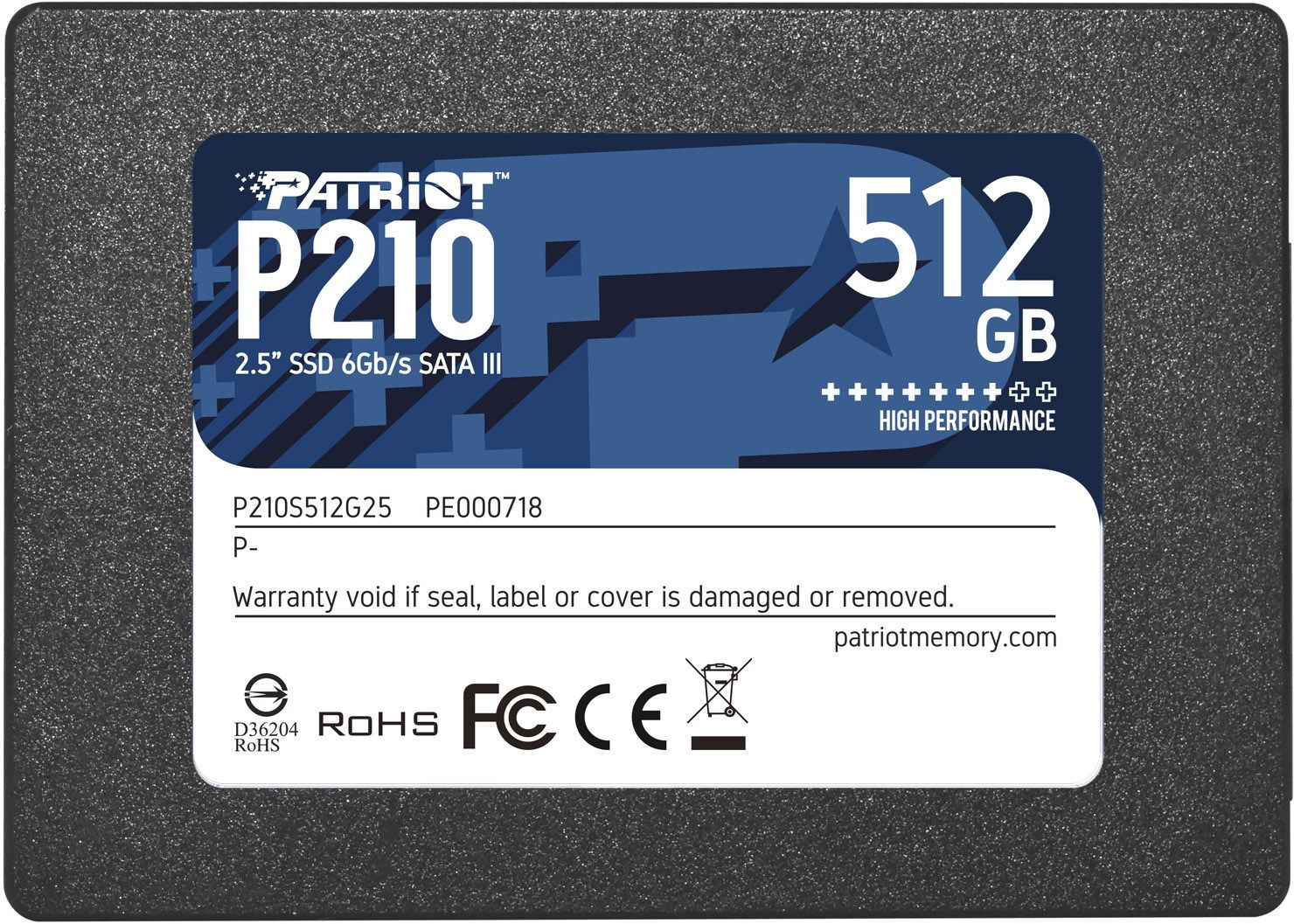 Winchester SSD Patriot 512GB 2,5