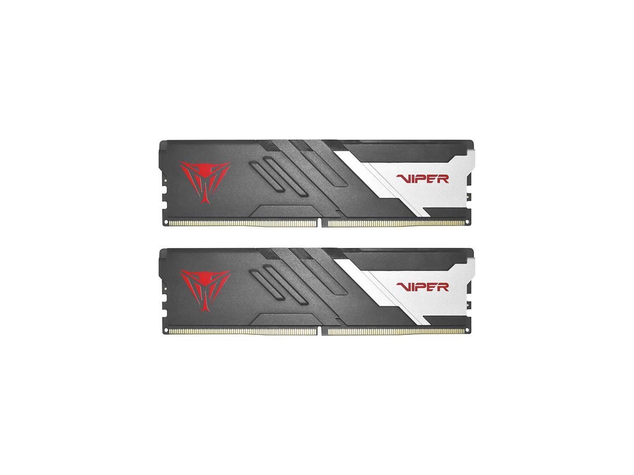 Memória Patriot 64GB DDR5 6000MHz Kit(2x32GB) Viper Venom Black/White