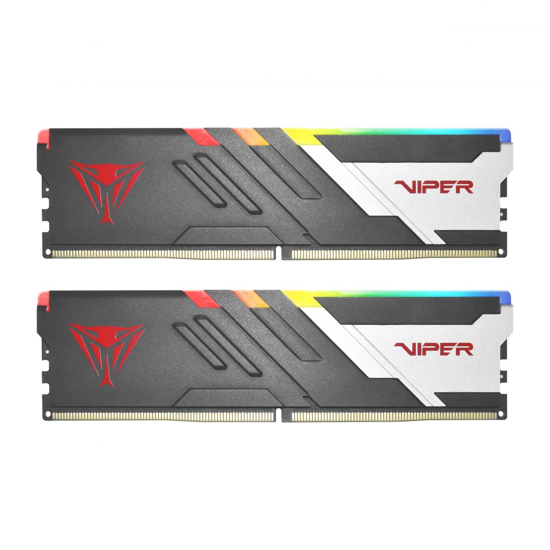 Memória Patriot 64GB DDR5 6000MHz Kit(2x32GB) Viper Venom RGB