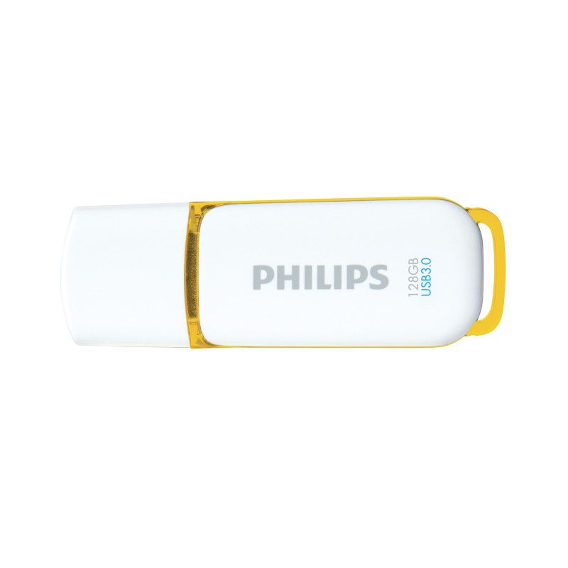 USB Flash RAM Philips 128GB USB 2.0 Snow Edition White/Yellow