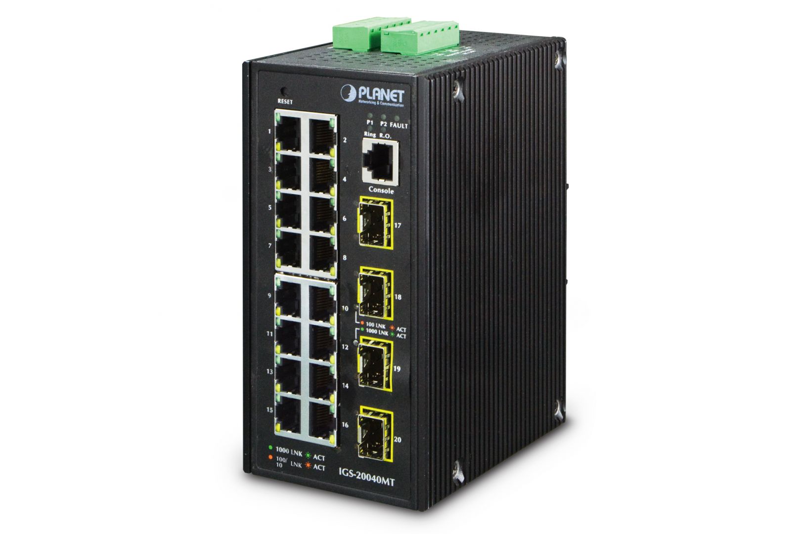 Switch Planet PLANET managed Industrial Gigabit Ethernet Switch