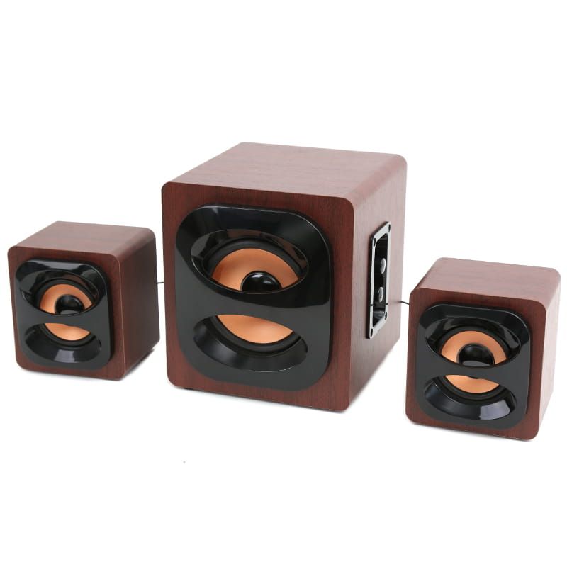 Hangszóró Platinet Omega OG-21W Speaker 2.1 Wood