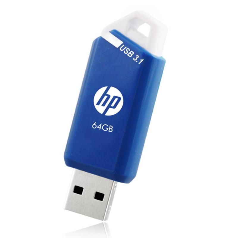 USB Flash RAM PNY 64GB x755w USB Flash Drive USB3.1 Blue