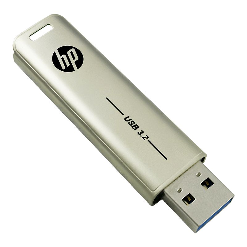 USB Flash RAM PNY 64GB x796w USB Flash Drive USB3.2 Metallic