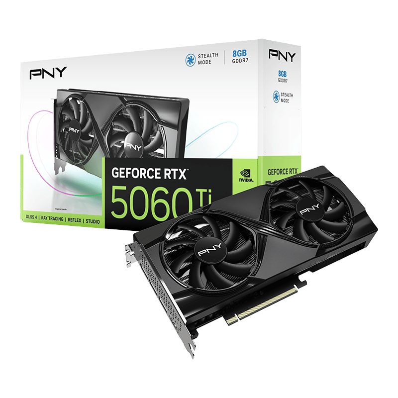 Videókártya PNY GeForce RTX5060 TI 8GB DDR7