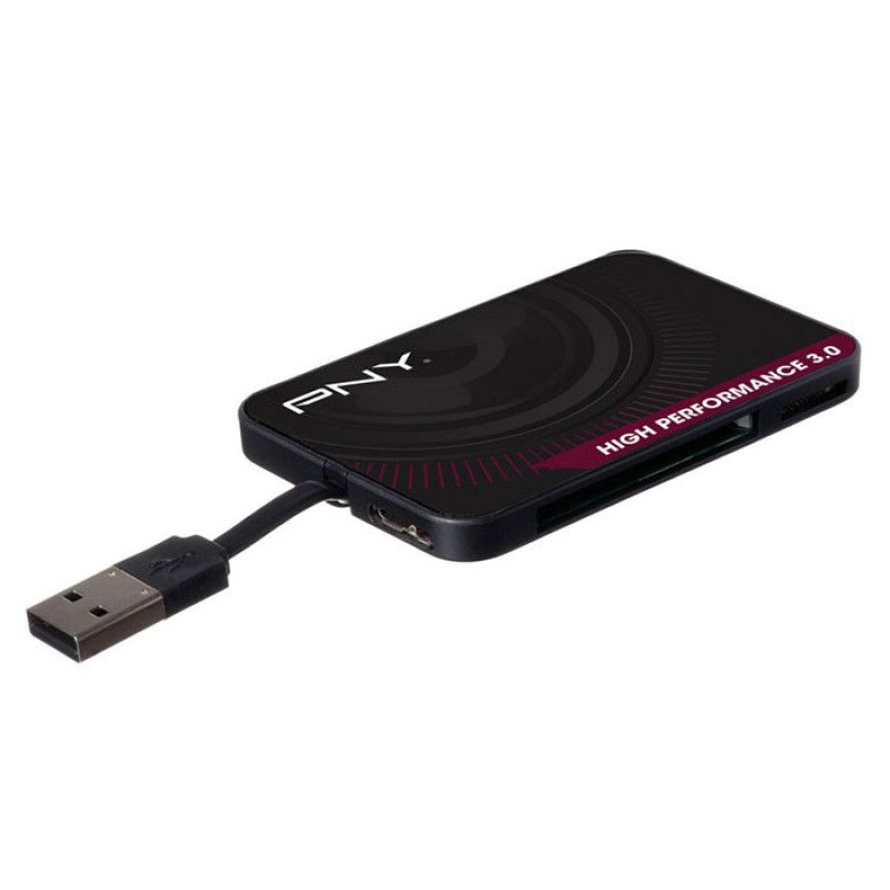 Kártyaolvasó PNY High Performance Reader 3.0 Card Reader Black