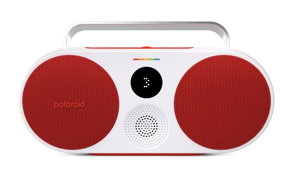 Hangszóró Polaroid P3 009091 Wireless Bluetooth Speaker White/Red