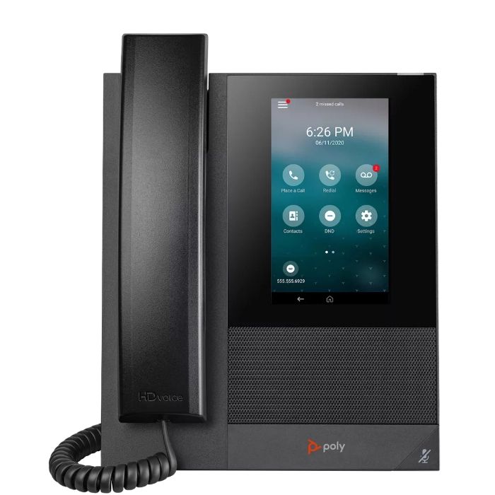 VOIP Poly Plantronics CCX 400 Business PoE Media Phone vonalas VoIP telefon