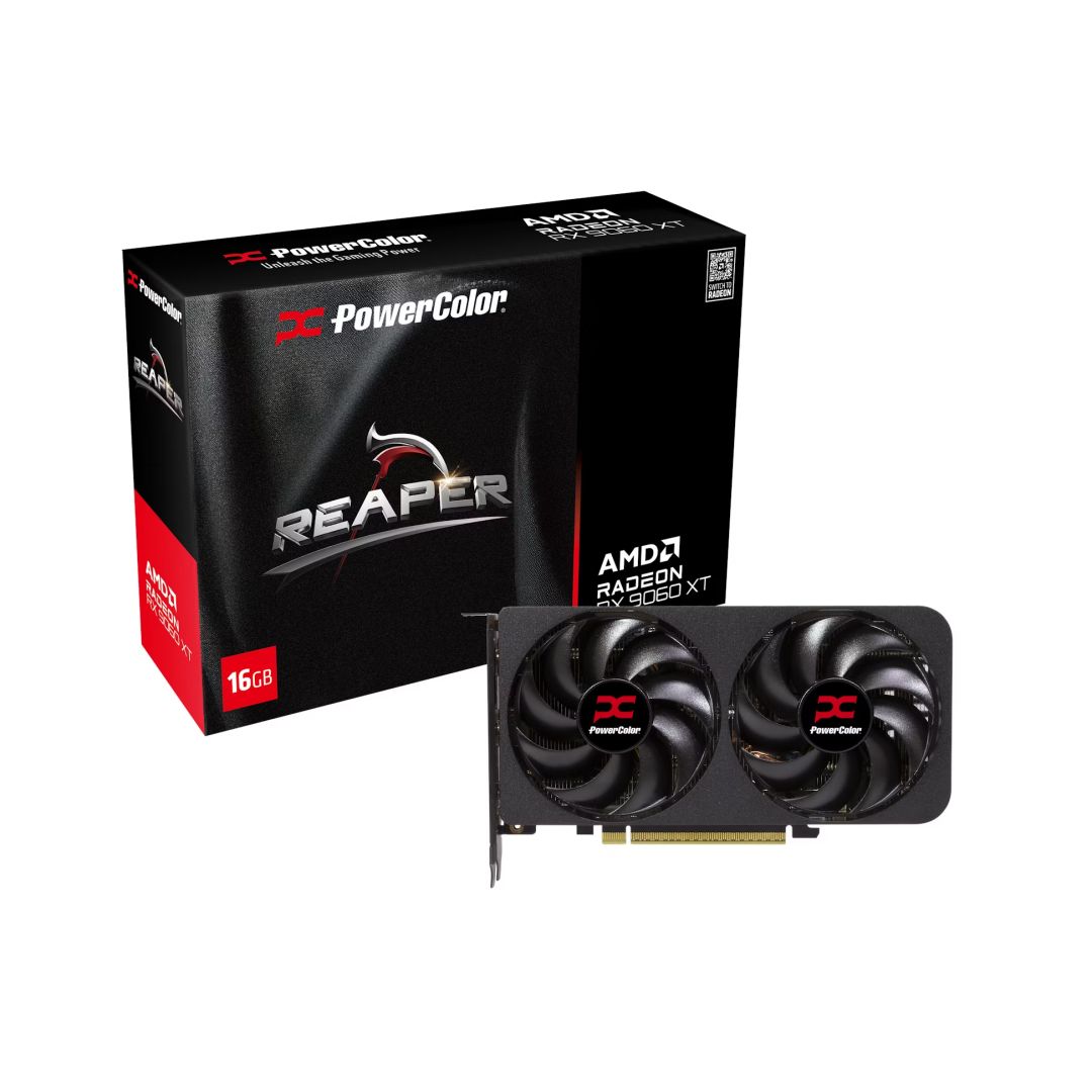 Videókártya PowerColor RX9060 XT 16GB DDR6 Reaper