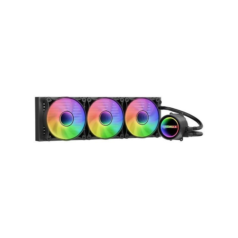Ventilátorok, Hűtők, Előlapi panelek RaidMax Infinita LS360 ARGB