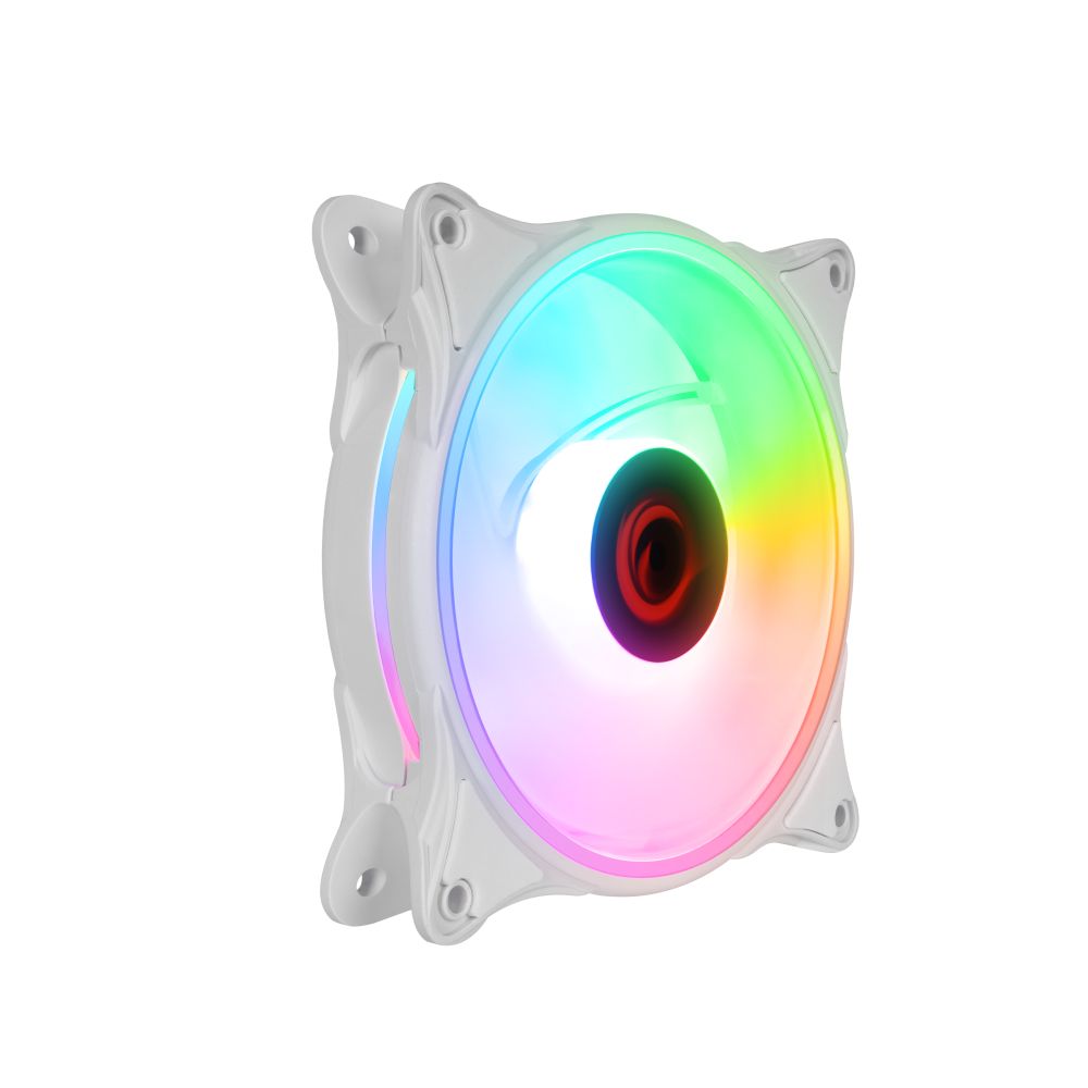 Ventilátorok, Hűtők, Előlapi panelek Rampage Glare F50 White