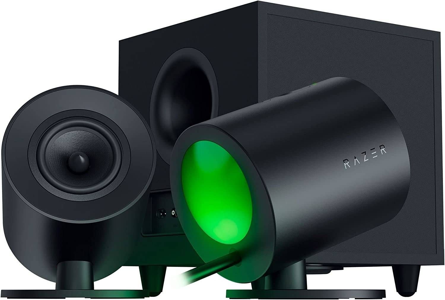 Hangszóró Razer Nommo V2 Full-Range 2.1 PC Gaming Speakers with Wired Subwoofer Black