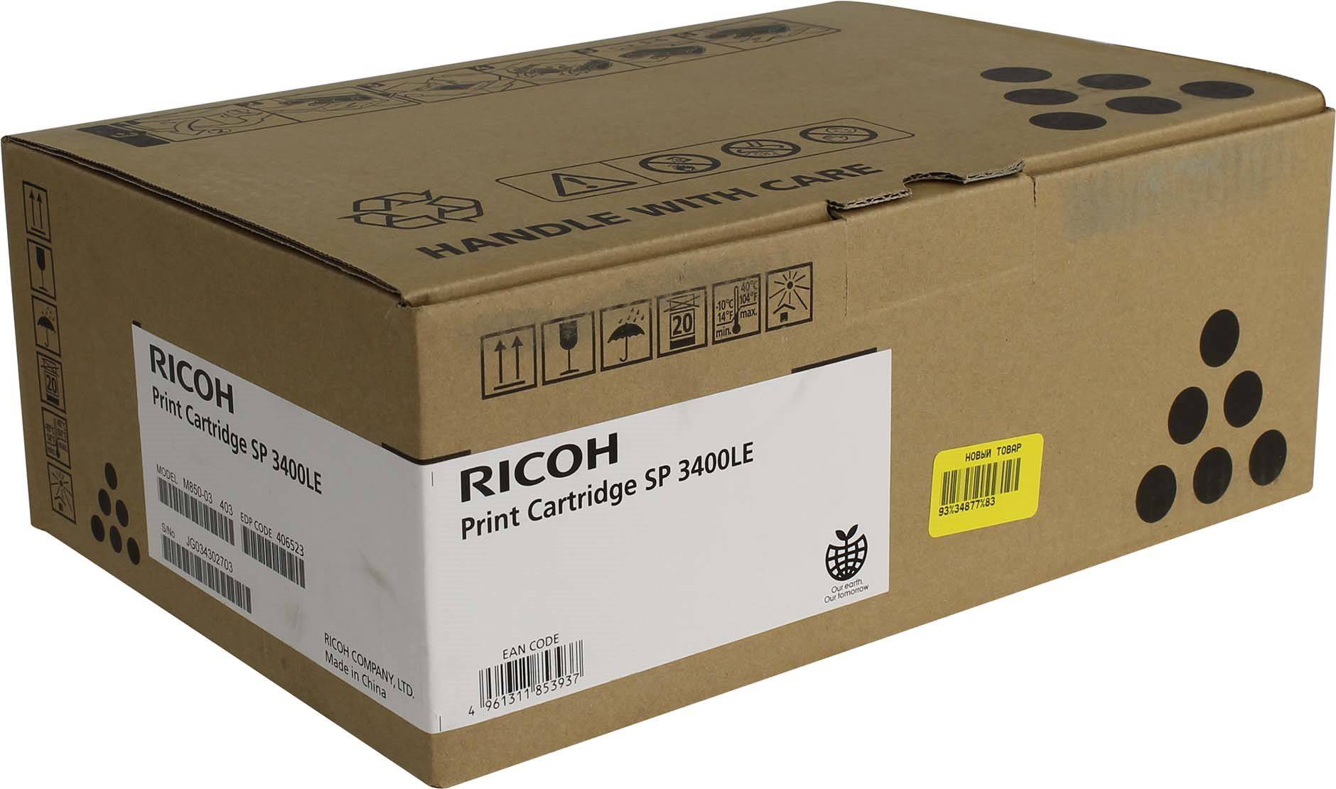Toner Ricoh SP3400LE Black toner