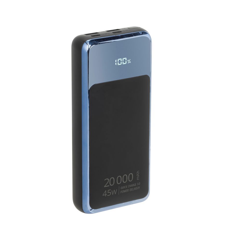 Powerbank RivaCase VA1075 20000mAh QC/PD 45W PowerBank Black