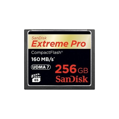 Memóriakártya Sandisk 256GB Compact Flash Extreme Pro