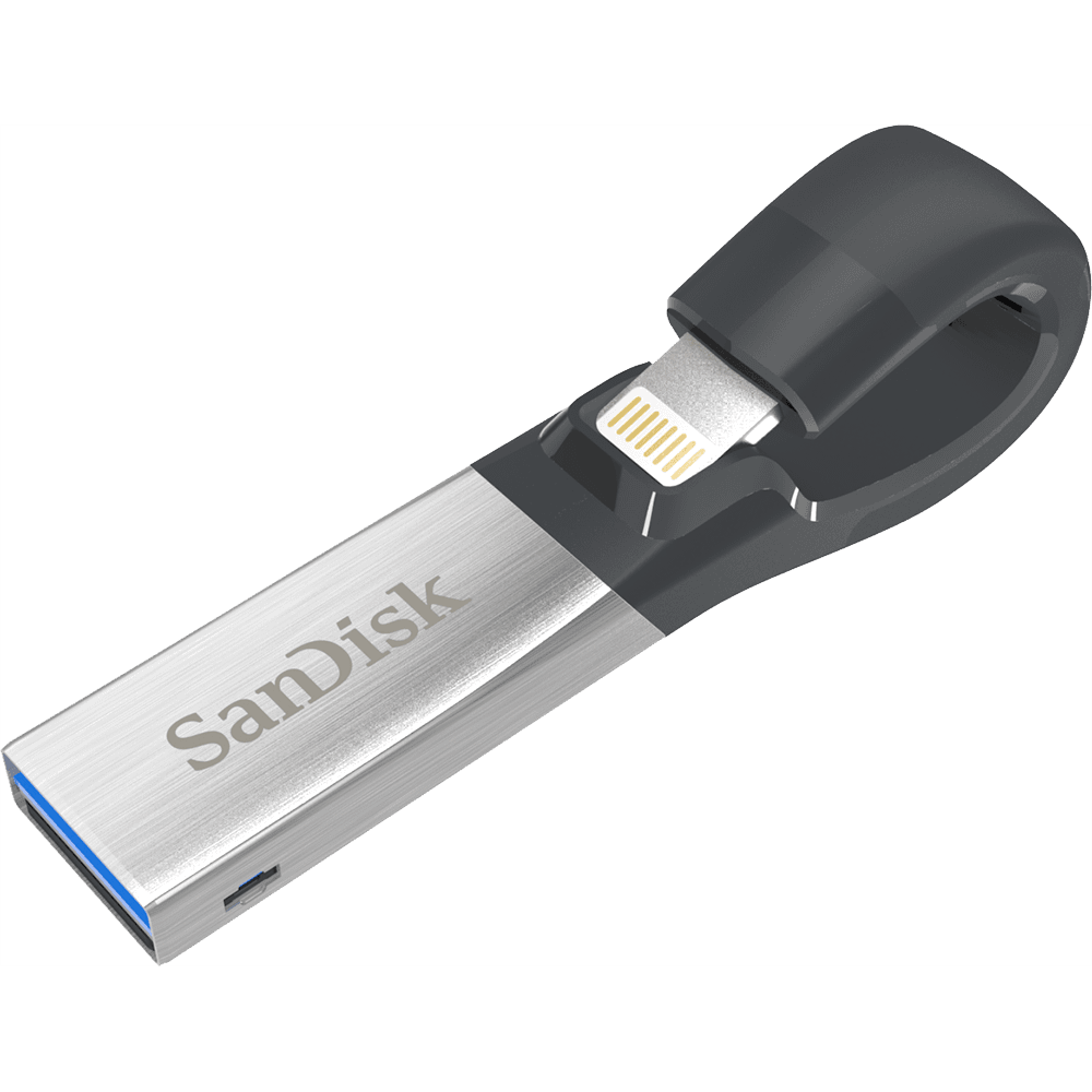 Memória PenDrive Sandisk 32GB USB3.0/Lightning iXpand Silver