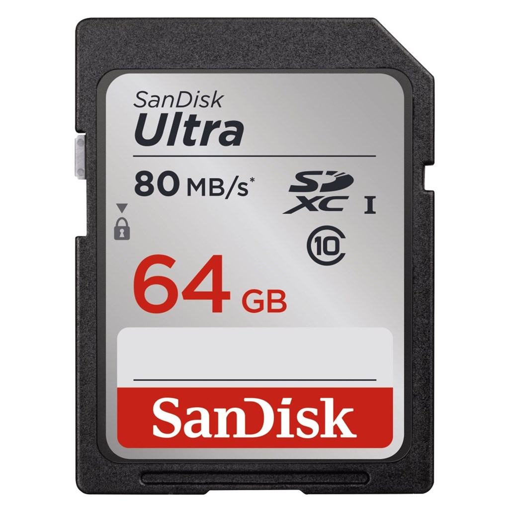 Memóriakártya Sandisk 64GB SDXC Ultra CL10 UHS-I
