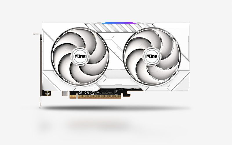 Videókártya Sapphire Radeon RX9060 XT 16GB DDR6 Pure