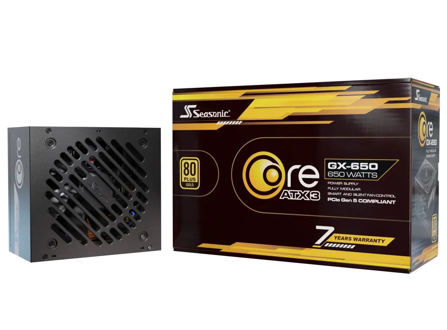 Tápegység Seasonic 650W 80+Gold Core GX (2024)