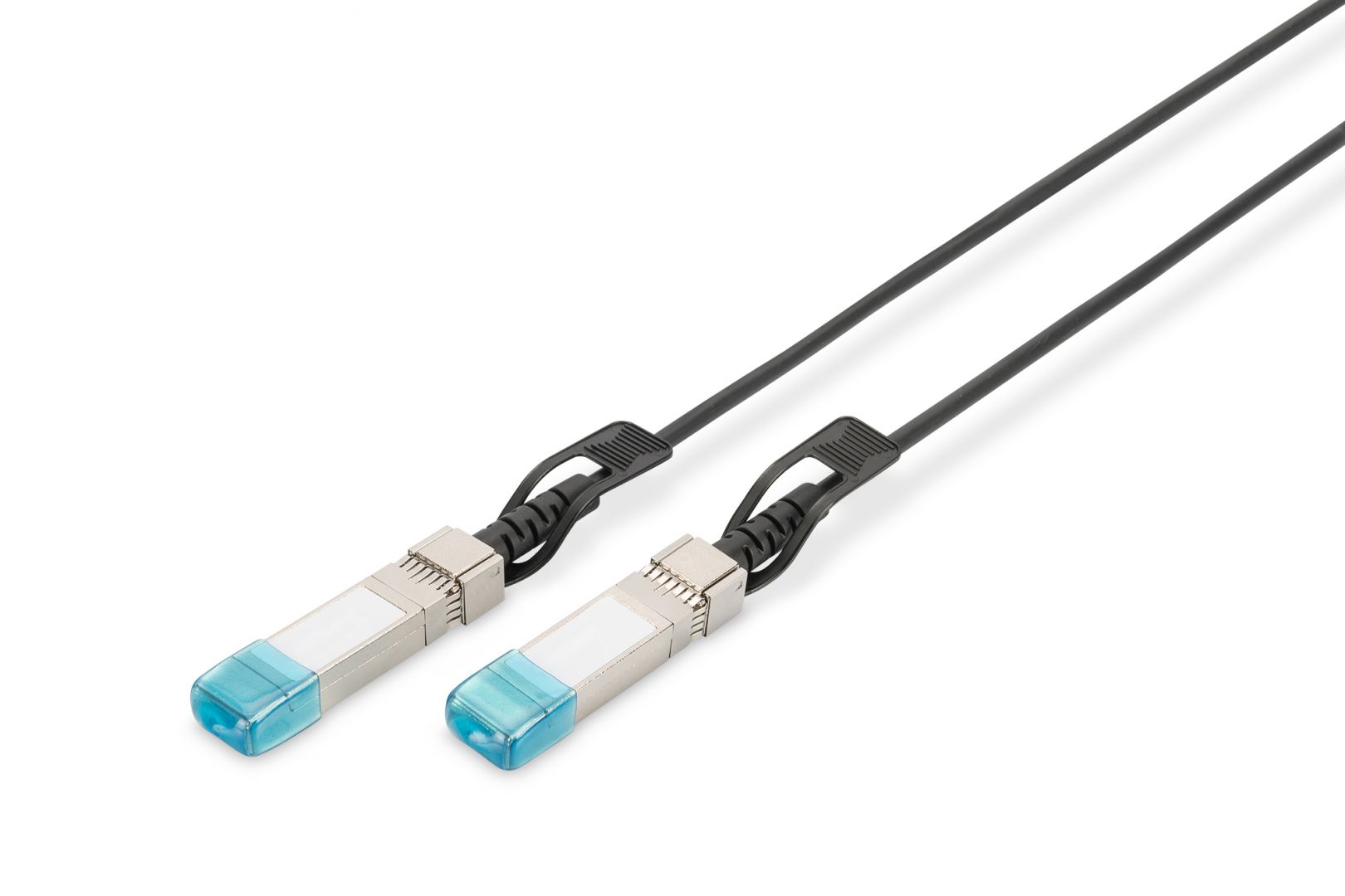 Hálózati kábelek Digitus DN-81222-02 száloptikás kábel 2 M SFP+ Black