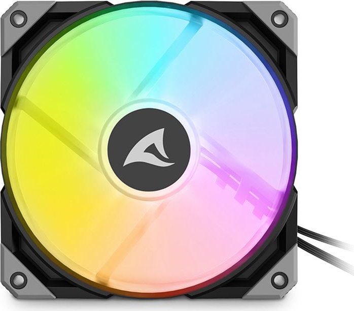 Ventilátorok, Hűtők, Előlapi panelek Sharkoon Rebel F50 PWM ARGB Black