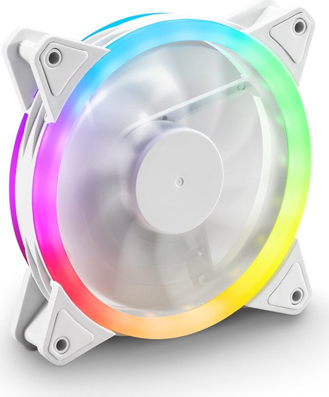 Ventilátorok, Hűtők, Előlapi panelek Sharkoon Shark Blades PWM RGB White