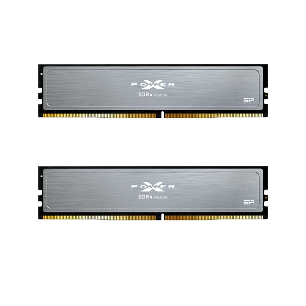 Memória Silicon Power 16GB DDR4 3200MHz Kit(2x8GB) Xpower Pulse Silver