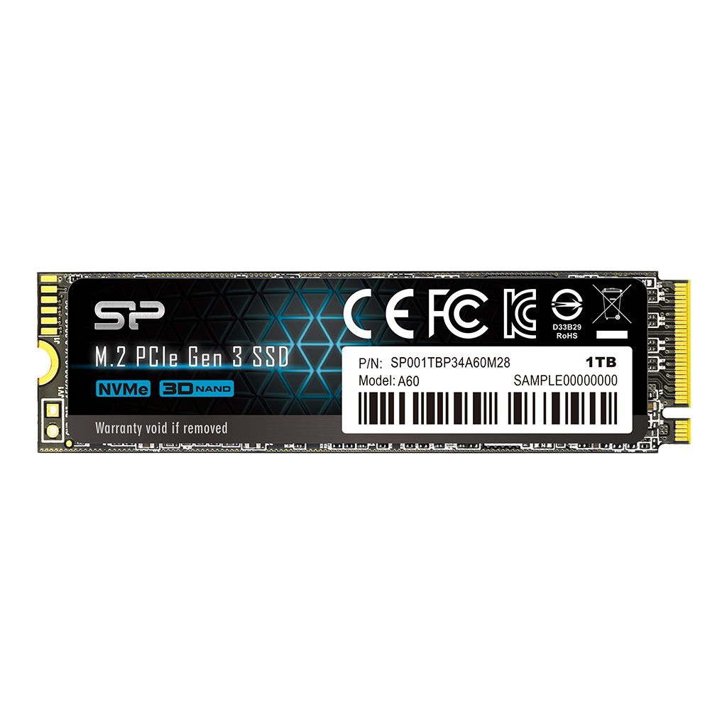 Winchester SSD Silicon Power 1TB M.2 2280 NVMe P34A60