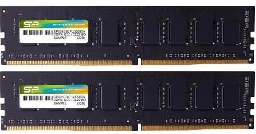 Memória Silicon Power 32GB DDR4 3200MHz Kit(2x16GB) Black