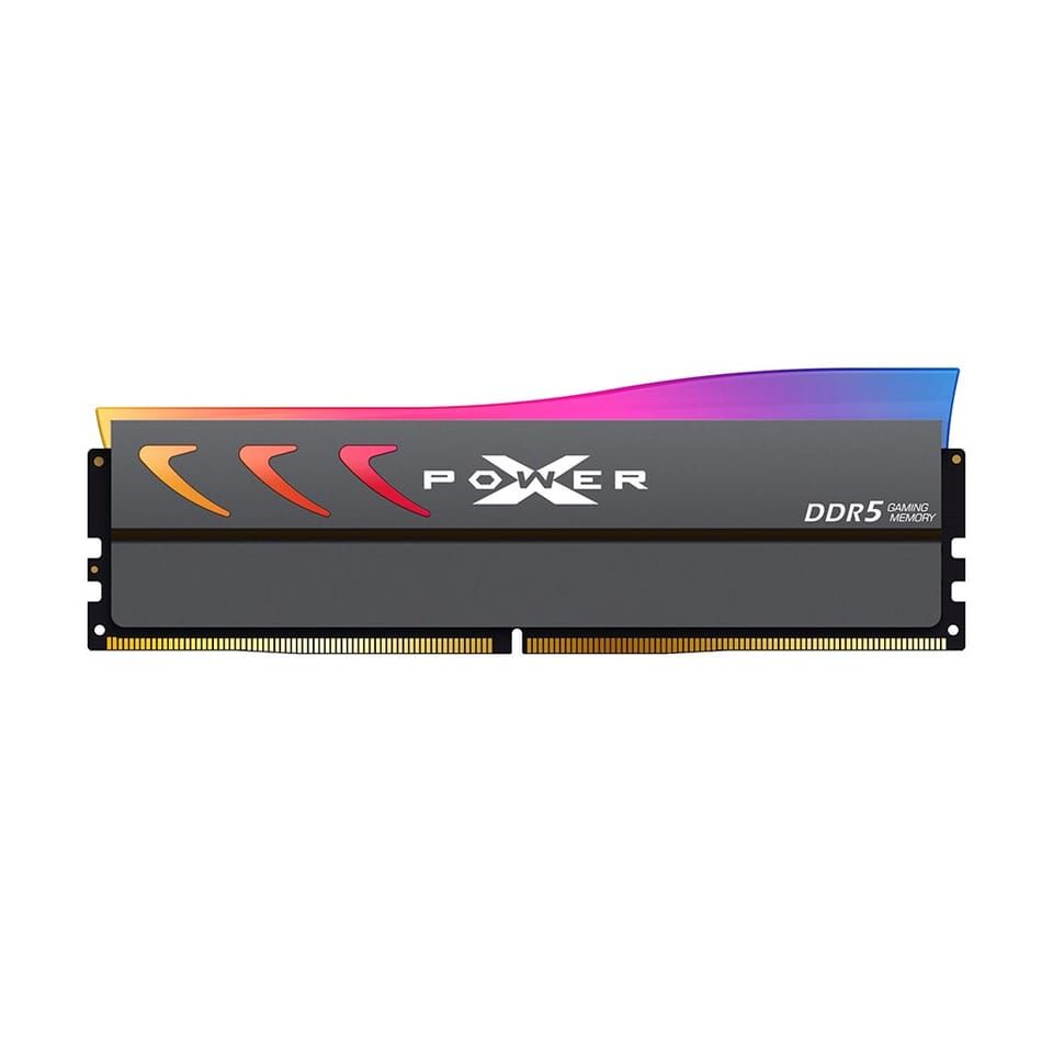 Memória Silicon Power 32GB DDR5 6000MHz XPower Pulse RGB Gray