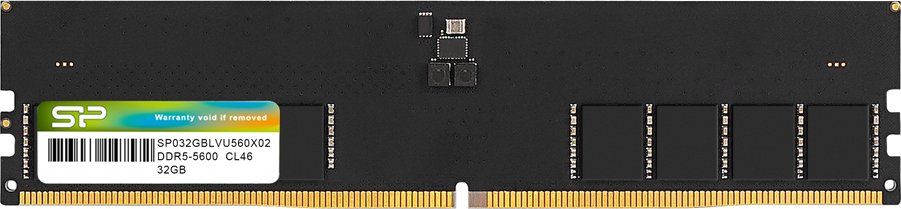 Memória Silicon Power 32GB DDR5 5600MHz UDIMM Black
