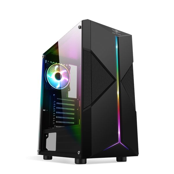 Ház Spirit Of Gamer Clone 3 RGB Window Black