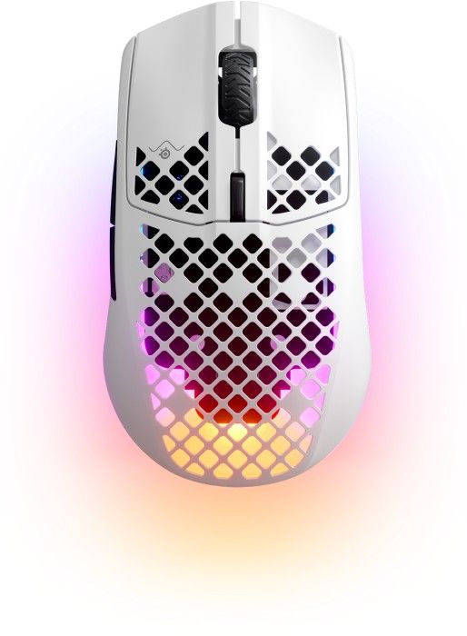 Egér Steelseries Aerox 3 2022 Wireless Gaming Mouse Snow