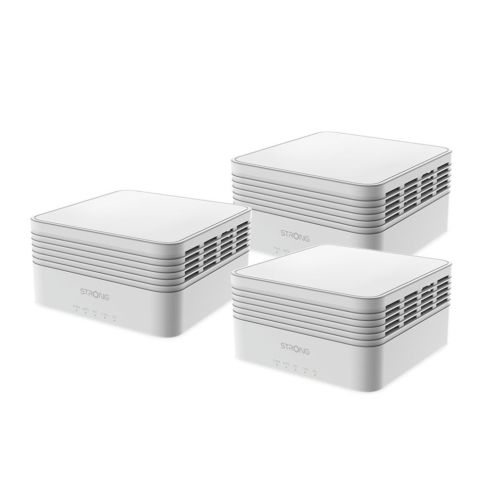 Router Strong Mesh AX3000 Trio Pack White