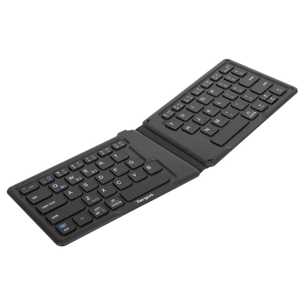 Billentyűzet Targus Antimicrobial Folding Ergo Keyboard Black UK
