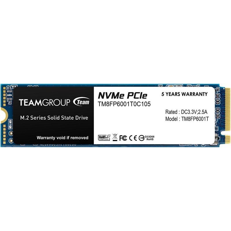 Winchester SSD TeamGroup 1TB M.2 2280 NVMe MP33