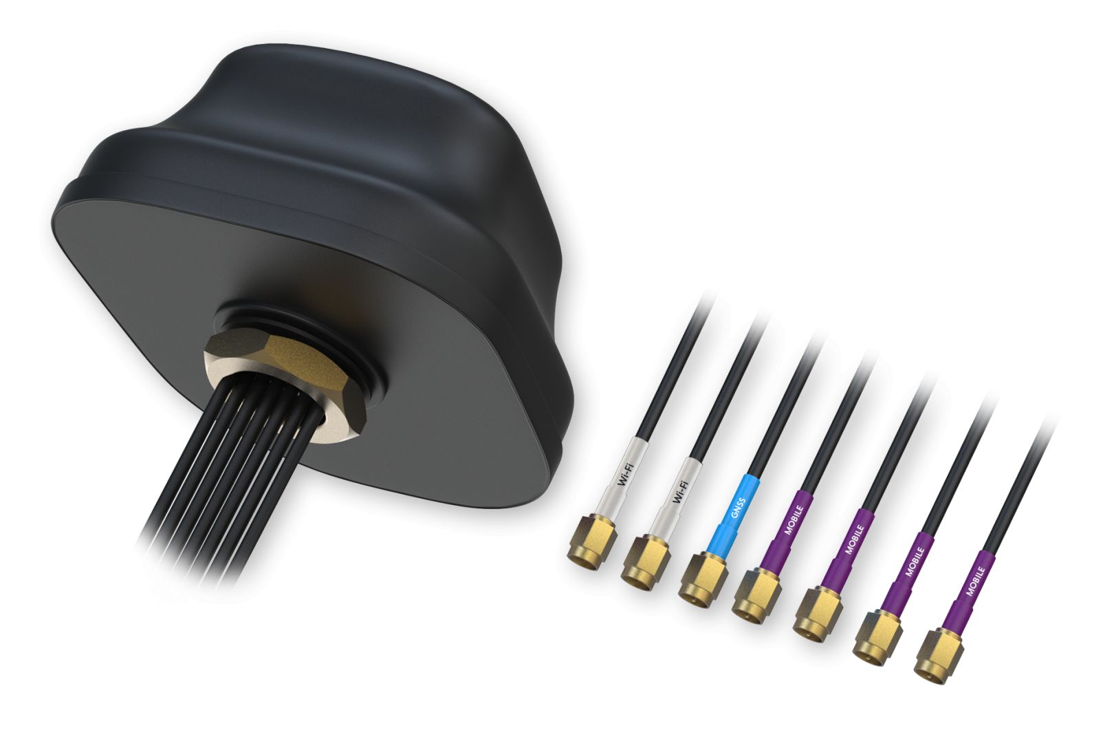 Antenna Teltonika PR1KC640 Combo Mimo Mobile/GNSS/WiFi Roof SMA Antenna Antenna Teltonika PR1KC640 Combo Mimo Mobile/GNSS/WiFi Roof SMA Antenna