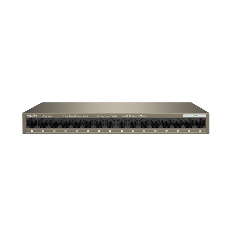 Switch Tenda TEG1016M 16-Port Gigabit Ethernet Switch