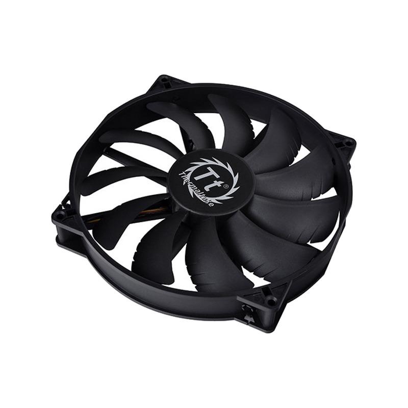 Ventilátorok, Hűtők, Előlapi panelek Thermaltake CL-F016-PL20BU-A Pure 20cm Cooler Black/Blue LED