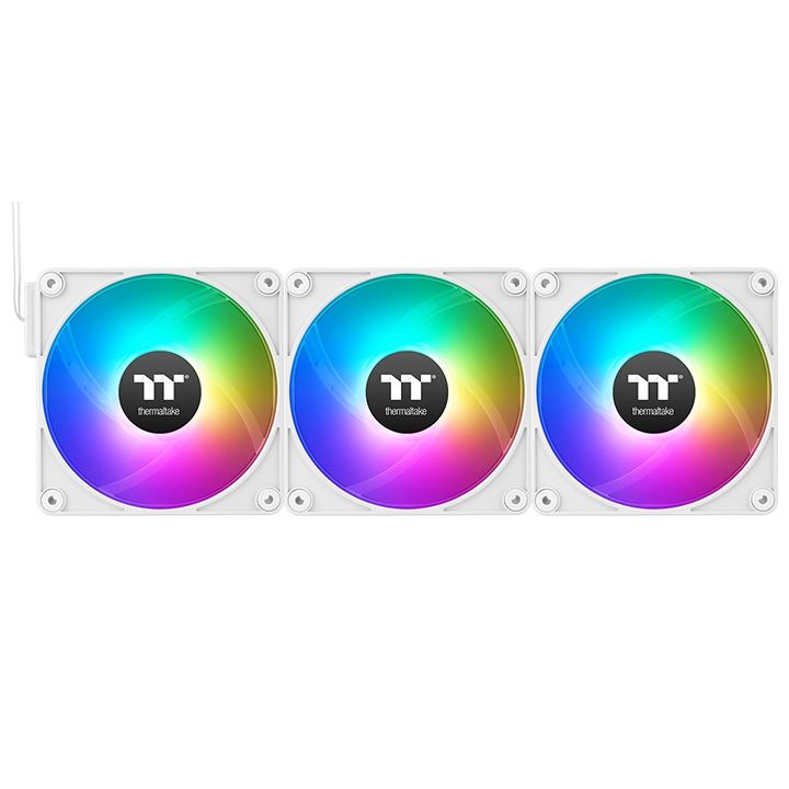 Ventilátorok, Hűtők, Előlapi panelek Thermaltake CT140 EX Reverse ARGB Sync PC Cooling Fan White (3-Fan Pack)