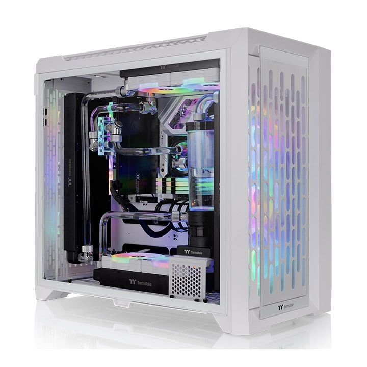 Ház Thermaltake CTE C750 ARGB Full Tower Chassis Tempered Glass Snow White