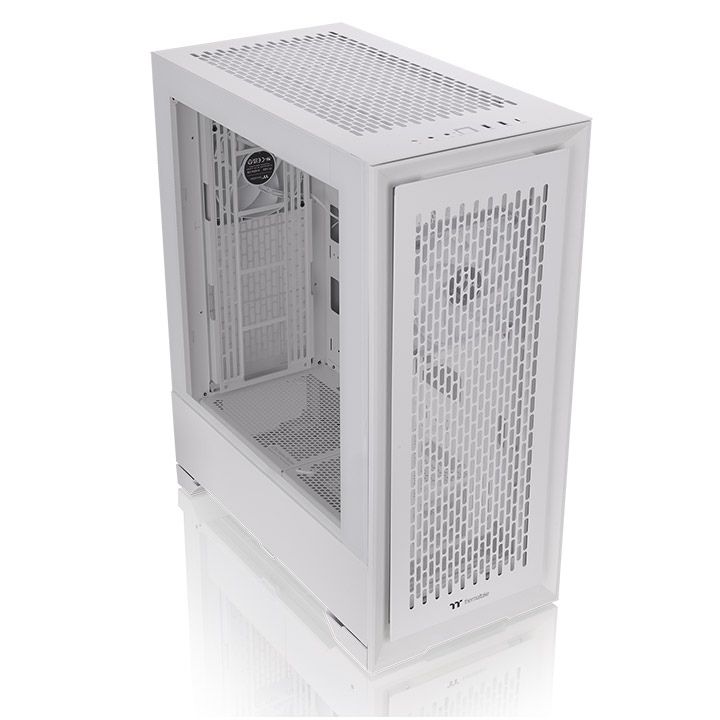 Ház Thermaltake CTE T500 Air Full Tower Chassis Tempered Glass Snow White