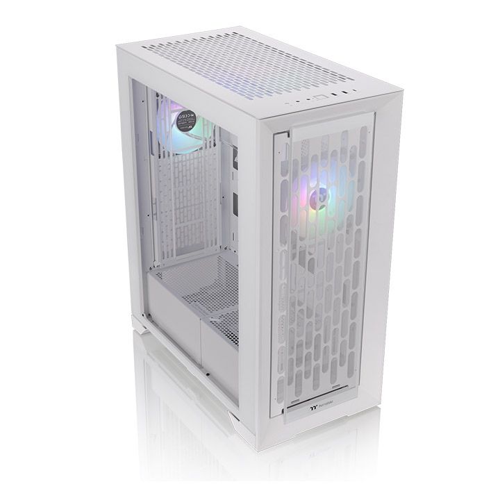 Ház Thermaltake CTE T500 ARGB Full Tower Chassis Tempered Glass Snow White