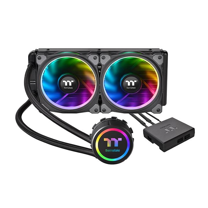 Ventilátorok, Hűtők, Előlapi panelek Thermaltake Floe Riing RGB 240 TT Premium Edition Ventilátorok, Hűtők, Előlapi panelek Thermaltake Floe Riing RGB 240 TT Premium Edition