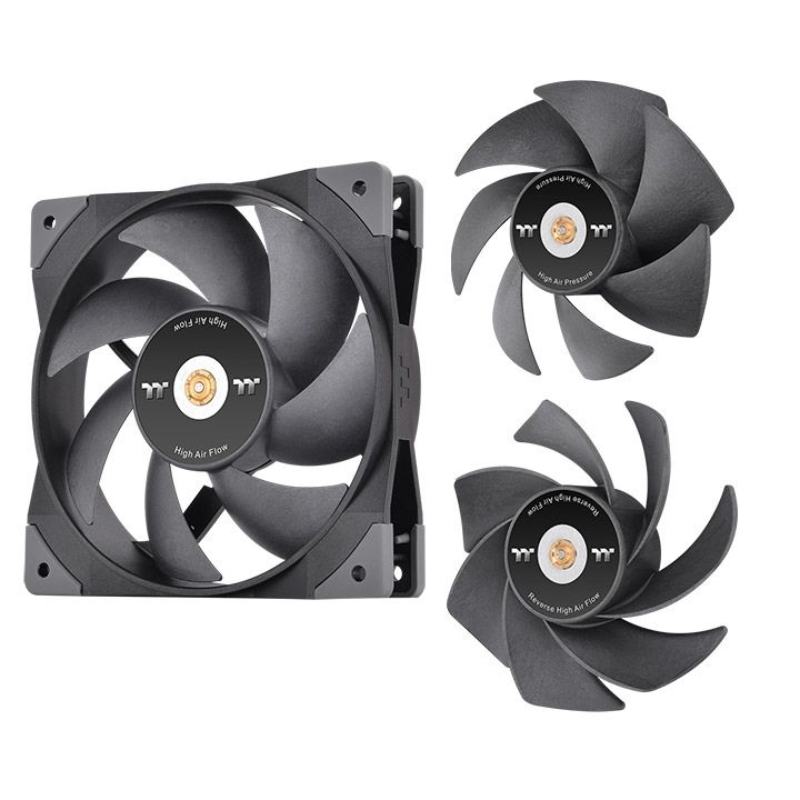 Ventilátorok, Hűtők, Előlapi panelek Thermaltake SWAFAN GT12 PC Cooling Fan TT Premium Edition (Single Fan Pack)