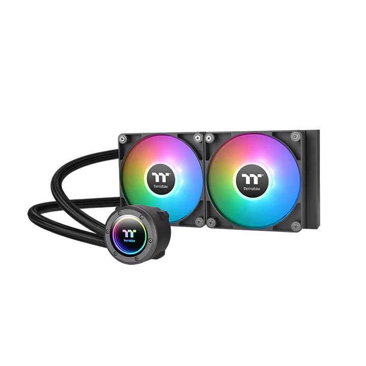 Ventilátorok, Hűtők, Előlapi panelek Thermaltake TH240 V2 ARGB Sync All-In-One Liquid Cooler Black